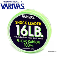 Флюорокарбон Varivas Fluoro Shock Leader диаметр 0,34мм размотка 30м прозрачный