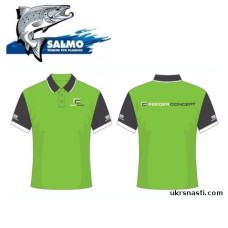 Тенниска Salmo Feeder Concept размер L зелёная