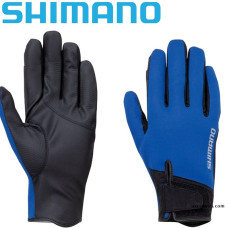 Перчатки Shimano Pearl Fit Full Cover Gloves размер M синие