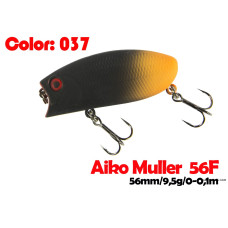Воблер AIKO MULLER 56F  56 мм  плавающий  037-цвет