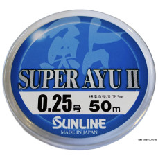Леска Sunline  SUPER AYU  50M HG #0.175  0,069 мм