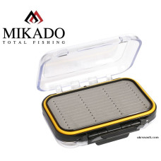 Коробочка для нахлыстовых мушек Mikado UAM-062D размер 13x9x4см Новинка 2020