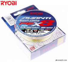 Шнур Ryobi Avanti X8 MC диаметр 0,18мм размотка 200м разноцветный
