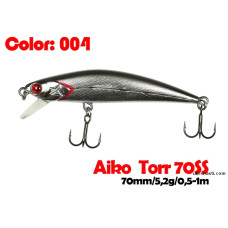 Воблер AIKO TORR 70SS  70 мм  медленно тонущий  004-цвет
