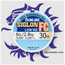 Флюорокарбон Sunline SIGLON FC 30 м Clear 0.310mm 6.1 кг
