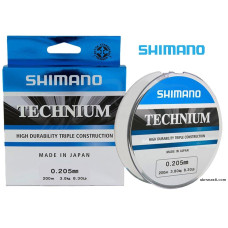 Леска монофильная Shimano Technium диаметр 0,28мм размотка 200м тёмно-серая