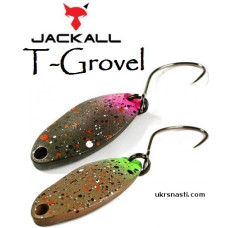 Блесна колеблющаяся Jackall T-Grovel длина 2 см вес 1,7 грамм