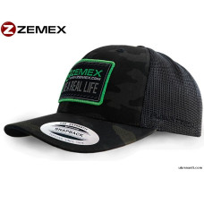Бейсболка Zemex 6606MC чёрная