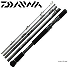 Удилище кастинговое пятичастное Daiwa Black Label Travel C64XH-5/SB длина 1,93м тест 14-170гр