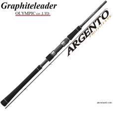 Спиннинг двухчастный Graphiteleader 19 Argento Prototype GLAPS-902LML длина 2,74м тест до 28гр