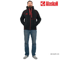 Куртка флисовая с капюшоном Alaskan BlackWater размер XXXL цвет черный