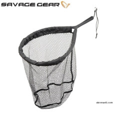Подсак Savage Gear Pro Finezze Rubber Mesh Net New