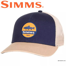 Кепка Simms Trout Patch Trucker Navy