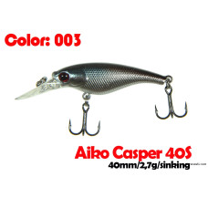 Воблер AIKO CASPER 40S 40 мм  тонущий  003-цвет
