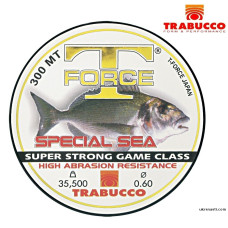 Леска монофильная Trabucco T-Force Special Sea диаметр 0,70мм размотка 300м прозрачная