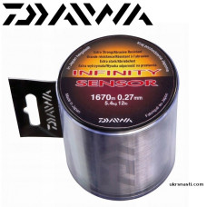 Леска монофильная Daiwa Infinity Sensor диаметр 0,27мм размотка 1790м коричневая