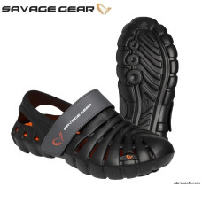Сандалии Savage Gear Slippers размер 44 чёрные