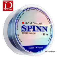 Леска Dragon Team Spinn диаметр 0,18мм размотка 150м светло-голубая   