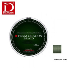 Шнур Dragon Team Dragon/Torey диаметр 0,12мм размотка 135м зелёный