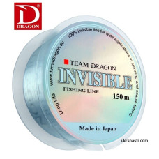 Леска Dragon Team Invisible диаметр 0,18мм размотка 150м светло-зелёная