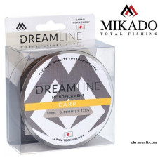 Леска Mikado Dreamline Carp диаметр 0,28мм размотка 300м камуфляжная