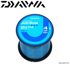 Леска монофильная Daiwa Justron DPLS BL размотка 500м синяя