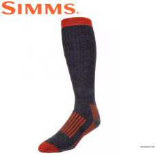 Носки Simms Merino Thermal OTC Sock Carbon размер XL