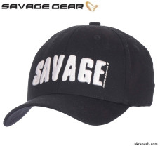 Кепка Savage Gear Simply Savage 3D logo Cap One Size Black