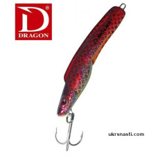 Пилькер Dragon MOLWA holo reflex цвет бордово-красный вес 150 грамм 