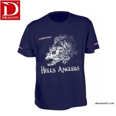 Футболка Dragon Hells Anglers СУДАК тёмно-синяя