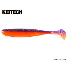 Съедобный силикон Keitech Easy Shiner 4 (упаковка 7 шт) PAL#09 Violet Fire 