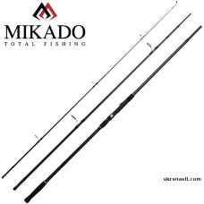 Удилище карповое трёхчастное Mikado T-REX Carp 390 длина 3,9м тест 3lbs Акционная цена!!!