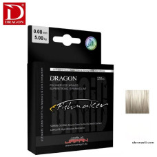 Шнур Dragon Fishmaker/Torey размотка 135м серый
