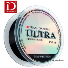 Леска Dragon Team Ultra размотка 150м тёмно-коричневая    