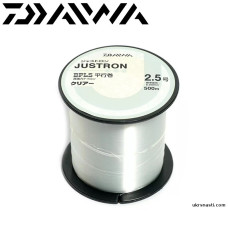Леска монофильная Daiwa Justron DPLS C диаметр 0,23мм размотка 500м прозрачная