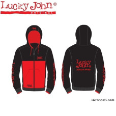 Куртка флисовая с капюшоном Lucky John AM-230 размер XL
