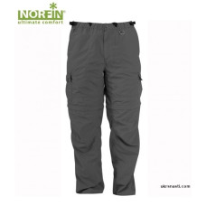 Штани-шорты Norfin MOMENTUM Ripstop цвет серый размер XL