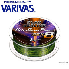 Шнур Varivas DorA Ultra Power Finesse PE X8 #0,8 диаметр 0,148мм размотка 150м разноцветный