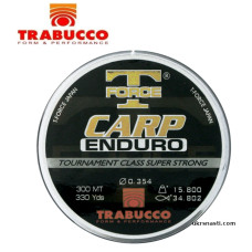 Леска монофильная Trabucco T-Force Carp Enduro диаметр 0,309мм размотка 1200м синяя