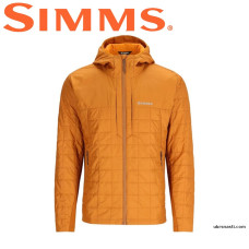 Куртка Simms Fall Run Hybrid Hoody Chestnut размер 2XL