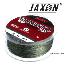 Шнур плетённый Jaxon Sumato Premium диаметр 0,32мм размотка 125м тёмно-зелёный