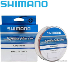 Шок-лидер Shimano Speedmaster Tapered Surf Line диаметр 0,33-0,57мм размотка 220м разноцветный