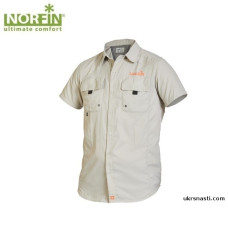 Рубашка Norfin Focus Short Sleeves размер L серая