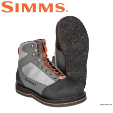 Забродные ботинки Simms Tributary Felt Striker Grey размер 12
