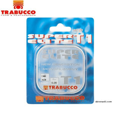 Леска монофильная Trabucco Super Elite T1 Tournament диаметр 0,16мм размотка 50м прозрачная