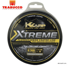 Флюрокарбон Trabucco K-Karp eXTReme Flurocarbon CTD размотка 1000м прозрачный