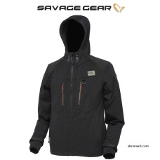Куртка Savage Gear Simply Savage Softshell чёрная