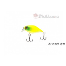 Воблер Mottomo Chubber 36F 3,8 грамм Плавающий цвет Chart Yellow