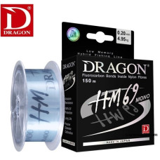 Леска Dragon HM69 Pro диаметр 0,18мм размотка 150м светло-голубая