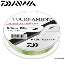 Леска Daiwa Tournament SF размотка 150м зелёная